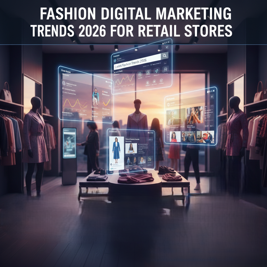 Fashion Digital Marketing Trends 2026 for Retail Stores