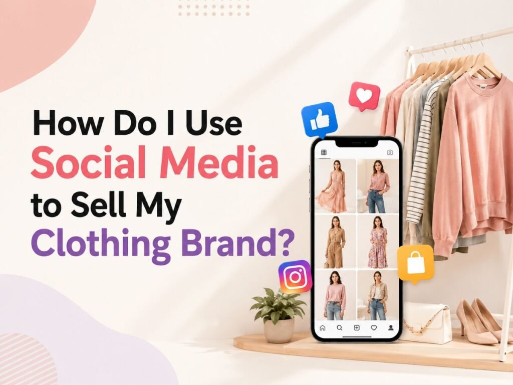 How to use social media marketing to grow and sell a clothing brand online
